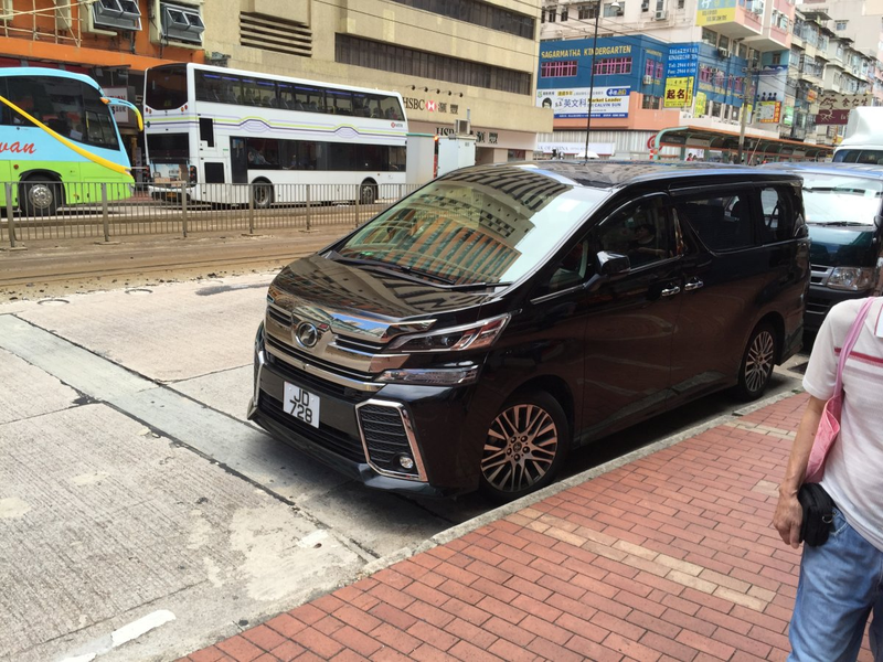 Toyota Vellfire, a rebadged “athletic version” of the Alphard luxury MPV